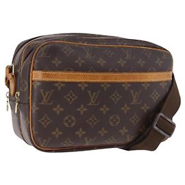 LOUIS VUITTON Monogram Reporter PM Shoulder Bag M45254 LV