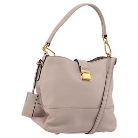 Miu Miu Shoulder Bag Leather 2way Pink Gold