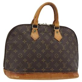 LOUIS VUITTON Monogram Alma Hand Bag M51130 LV