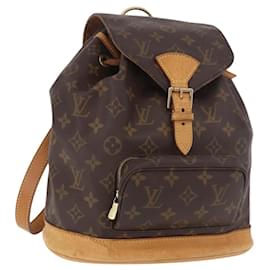 LOUIS VUITTON Monogram Montsouris MM Backpack M51136 LV