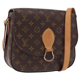 LOUIS VUITTON Monogram Saint Cloud GM Shoulder Bag M51242 LV