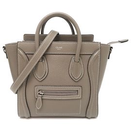 Céline Borsa a mano Celine Luggage Nano Shopper da donna