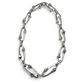 Collana Gucci Chiodo AG925 a Catena Intrecciata