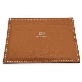 Hermès Tarjetero Hermes Citizen Twill Evercolor Gold