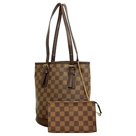 Borsa Tote Louis Vuitton Damier Mare N42240 Ebene