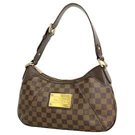 Borsa a tracolla Louis Vuitton Damier Thames PM