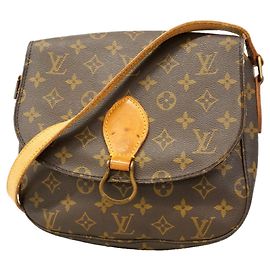 Louis Vuitton Monogram Saint Cloud GM Schultertasche