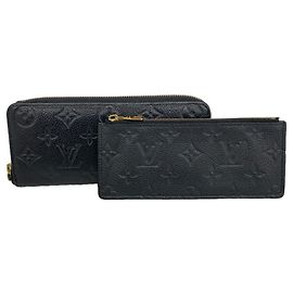 Cartera larga Louis Vuitton en Noir