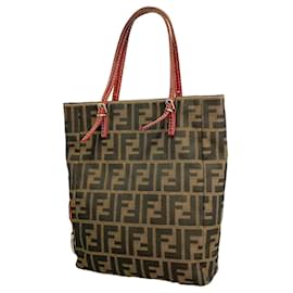 Fendi Zucca Nylon Canvas Tote Bag