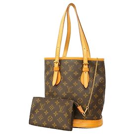 Borsa Tote Louis Vuitton Monogram Petite Bucket