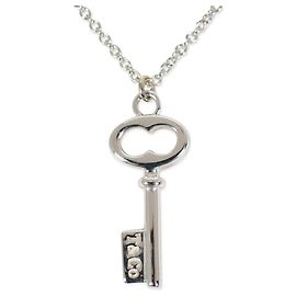 Tiffany & Co. 925 Key Motif Anhängerkette