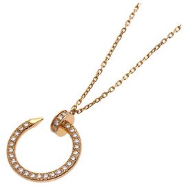 Collana Cartier Juste un Clou Diamanti in Oro Rosa 18K