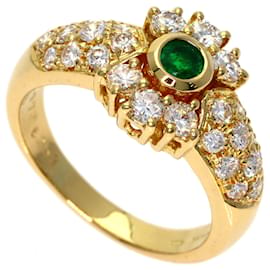 Boucheron Vintage Smaragd-Diamantring