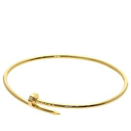 Pulseira Cartier Juste un Clou SM #19 com pingente em ouro amarelo 18K