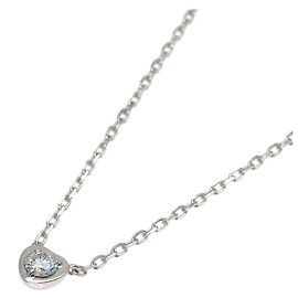Collana Cartier Diamants Légers Heart SM in diamanti