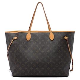 Louis Vuitton Brown Monogram Neverfull GM