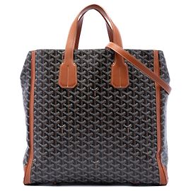 Goyard Black Goyardine Voltaire