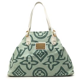 Louis Vuitton Green Monogram Tahitienne Cabas GM