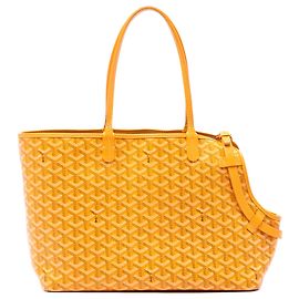 Trasportino per cani Goyard Yellow Goyardine Chien Gris