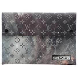 Louis Vuitton Black Monogram Galaxy Alpha Pochette GM