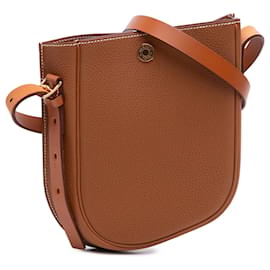 Hermès Brown Togo Perspective Cavaliere 21