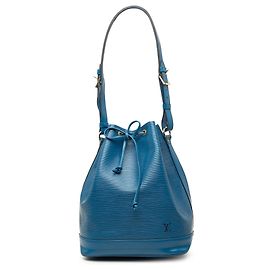 Louis Vuitton Blue Epi Noe GM
