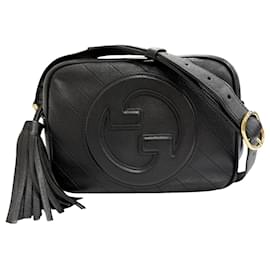 Gucci Blondie Crossbody in pelle di vitello nera Small