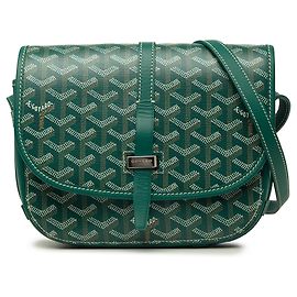 Goyard Green Goyardine Belvedere PM