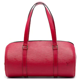 Louis Vuitton Red Epi Soufflot