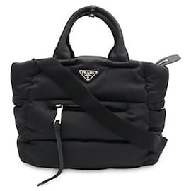 Prada Bomber Triangle Tote Bag
