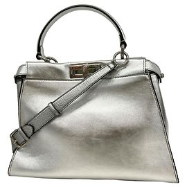 Borsa in pelle Fendi Peekaboo
