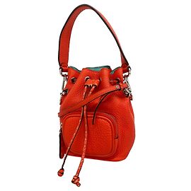 Borsa a mano mini in pelle Fendi Montresor