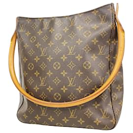 Borsa a tracolla Louis Vuitton Monogram Looping GM
