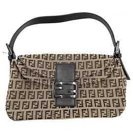 Borsa a secchiello Fendi Zucchino Mini Mamma