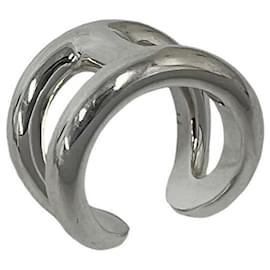 Hermès Anello a Fascia Hermes Osmos GM in Argento Sterling 925