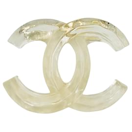 Spilla Chanel Coco Mark trasparente