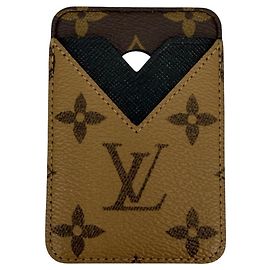 Louis Vuitton Men’s Monogram Reverse Business Card Case