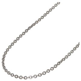 Bulgari Collana a catena Bvlgari in oro bianco 18K