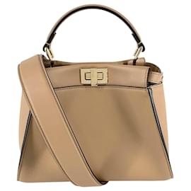 Borsa Mini Peekaboo da donna Fendi