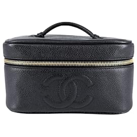 Borsa Vanity Chanel da donna, nera