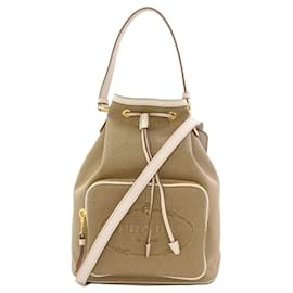 Borsa a mano 2-Way in jacquard logo Prada