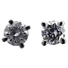Orecchini a lobo Tiffany & Co. in platino 950