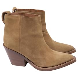 Stivaletti Acne Studios Donna in camoscio marrone