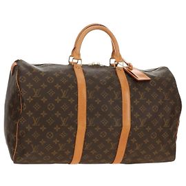 LOUIS VUITTON Monogram Keepall 50 Boston Bag M41426 LV