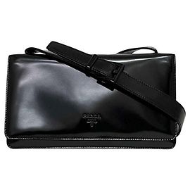 Prada Schultertasche aus Leder B6798