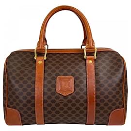 Céline Borsa Boston Celine in pelle marrone