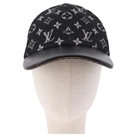 Louis Vuitton Carry On Baseball Cap Monogram aus Wolle und Leder