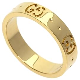 Anello Gucci Icon #8 in oro giallo 18K