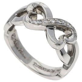 Anello Double Heart in diamanti Tiffany & Co.