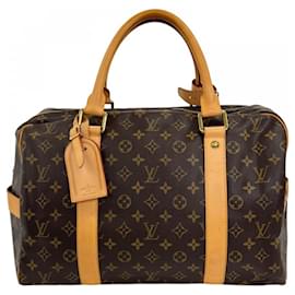 Borsa Boston Louis Vuitton Monogram Marrone